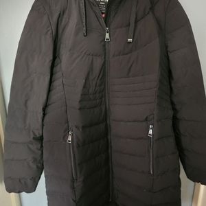 Nwt womens DKNY 90/10 down feather water resistant jacket sz l